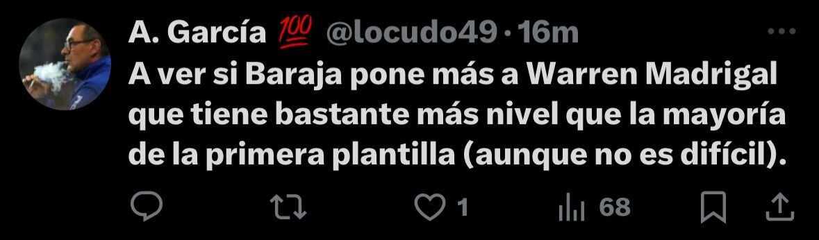 Warren Madrigal debutó con el Valencia de España y generó buenos comentarios.