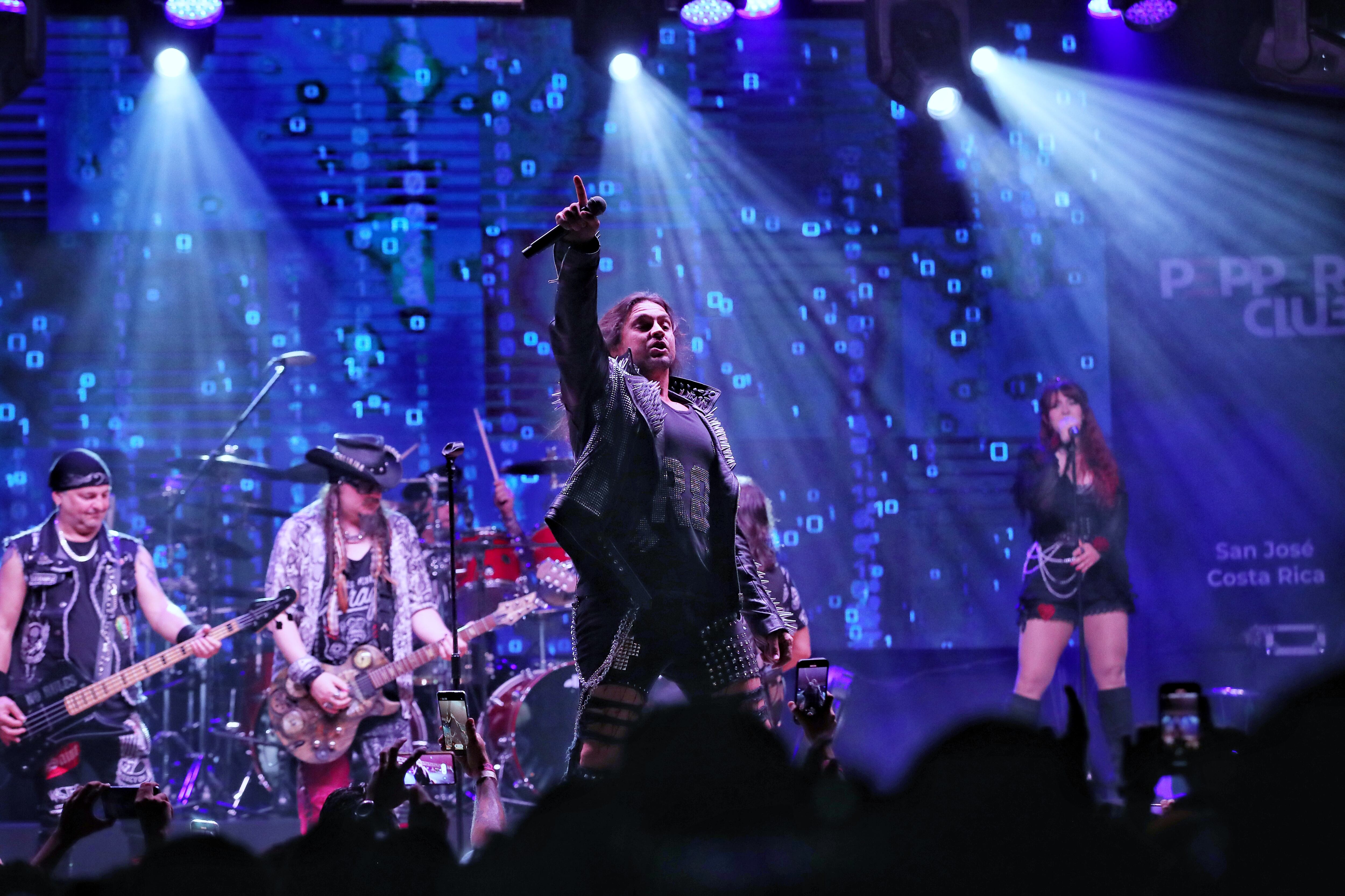 08/05/2024/ concierto de la banda española Mago de Oz en su tour Feliz no Cumpleaños 2024 en Pepper Club / foto John Durán