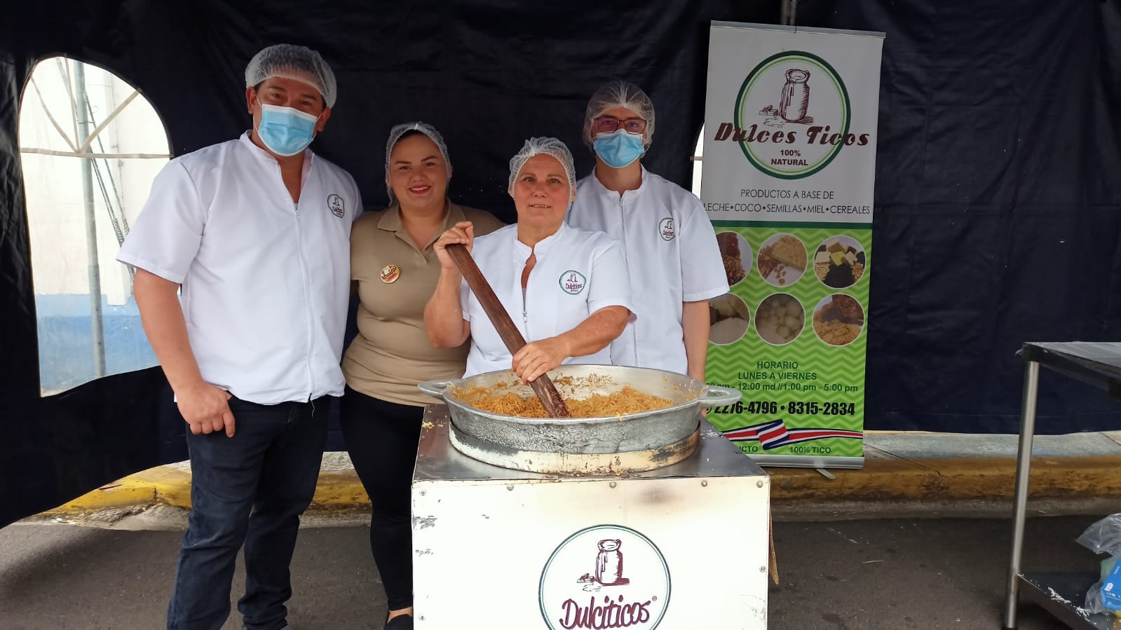 Dulce locura: así se vivió la degustación de la cajeta más grande en Desamparados