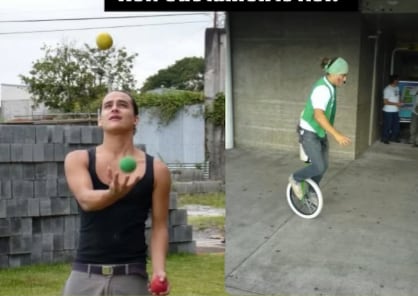 Choché Romano, humorista y presentador.