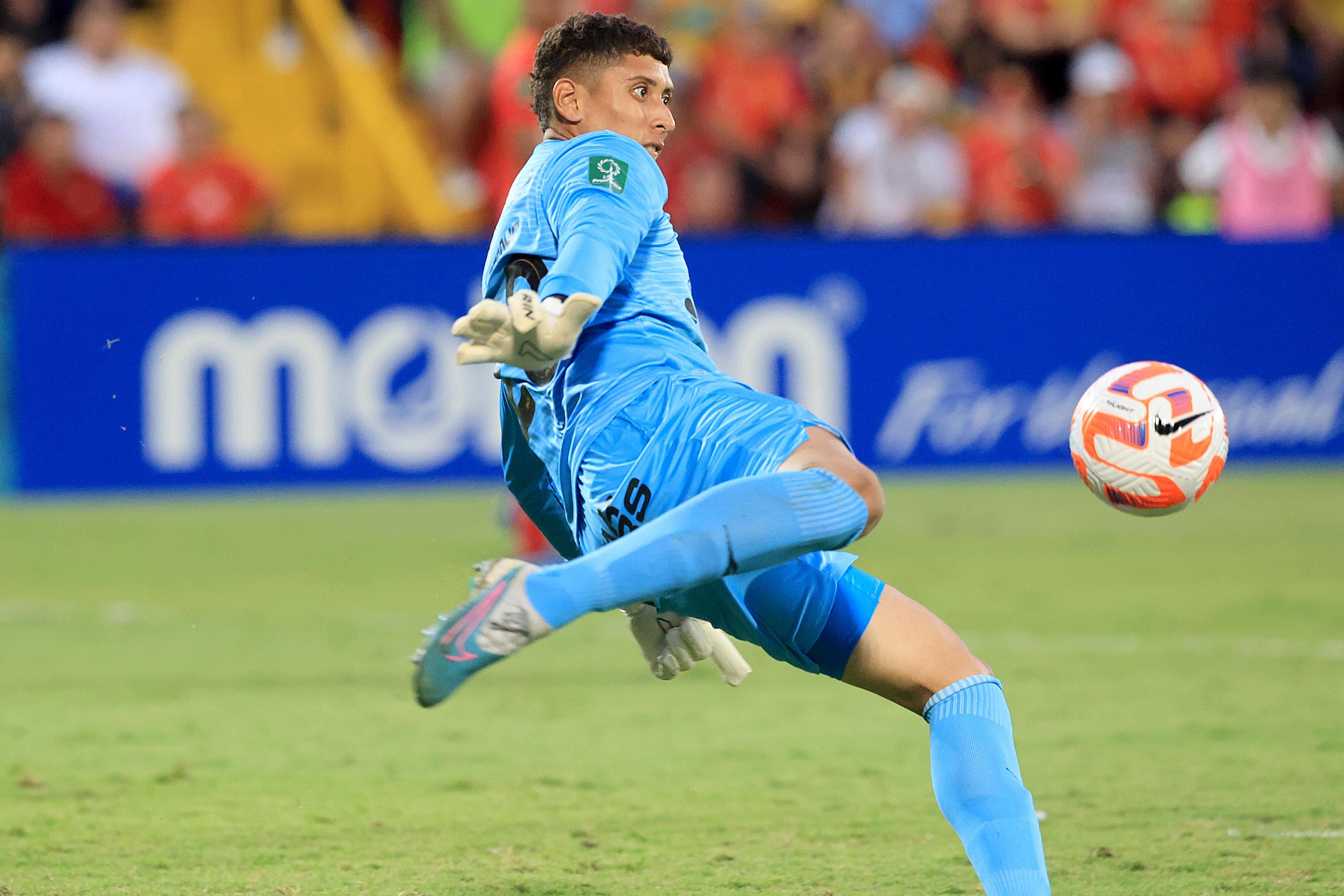 05/03/2024     Estadio Morera Soto, Alajuela. El Club Sport Herediano recibió al Robinhood de Surinam, en partido de octavos de final, Copa de Campeones de Concacaf. Foto: Rafael Pacheco Granados