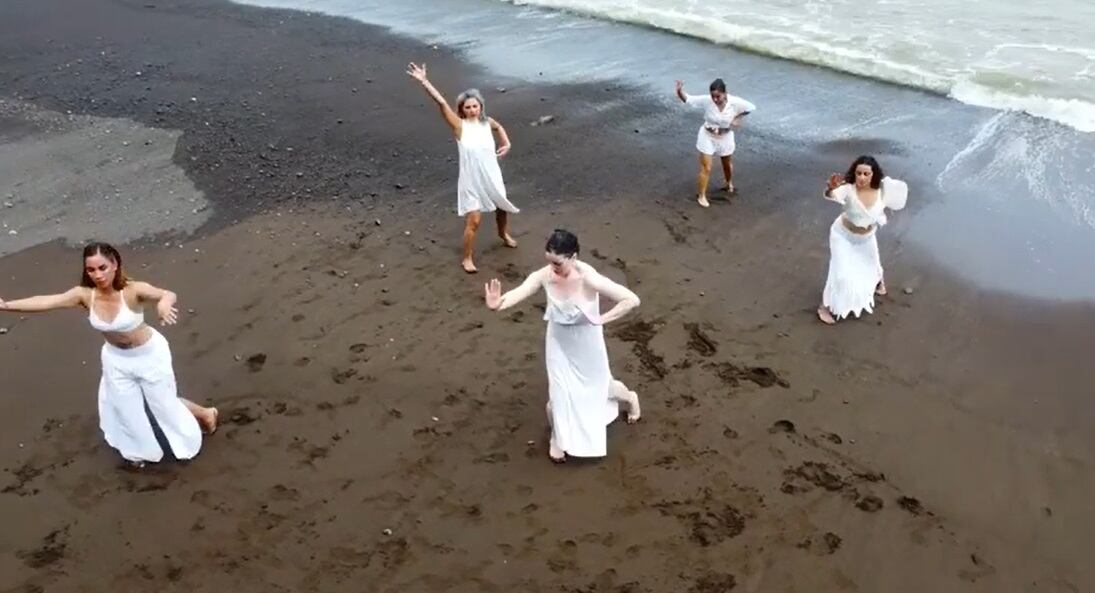 Homenaje a María del Carmen Tacsan, asesianda en setiembre del 2020. Captura de video.