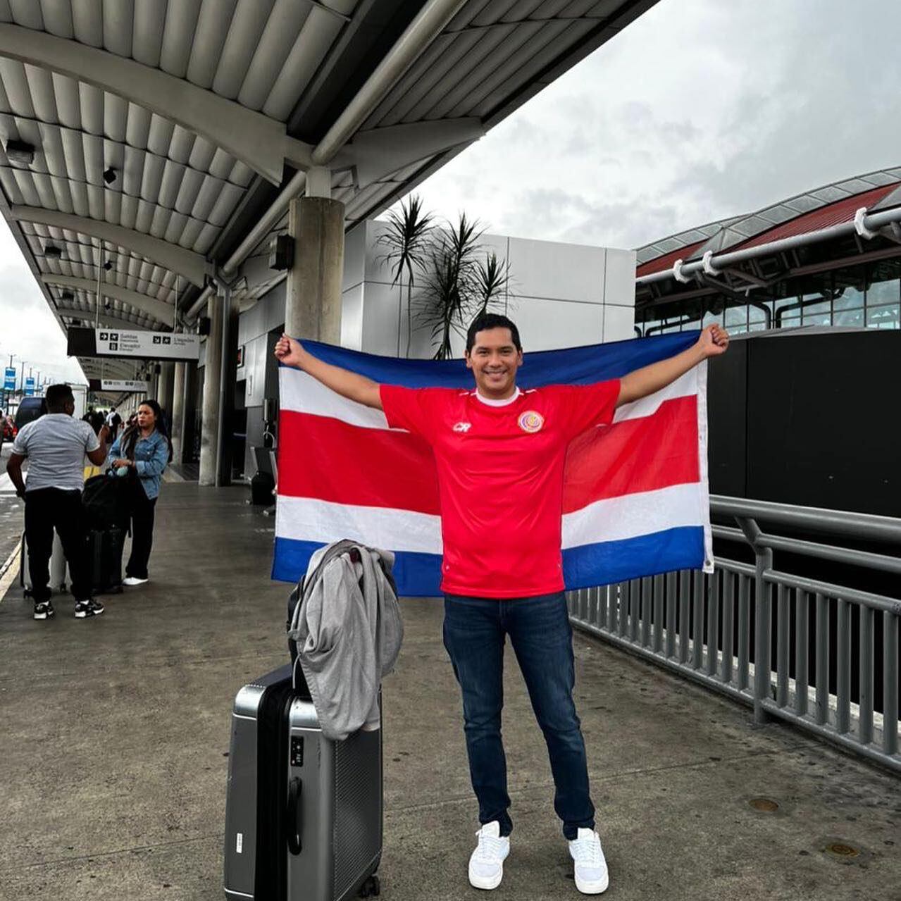 El secretario general del Partido Liberación Nacional (PLN), Gustavo Viales Villegas, publicó en Facebook que viajó el 20 de noviembre a la Copa Mundo en Qatar