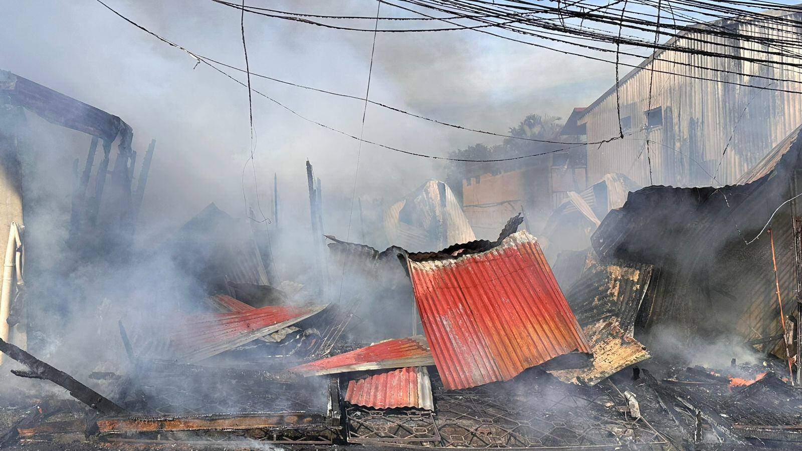 Incendio en Guadalupe