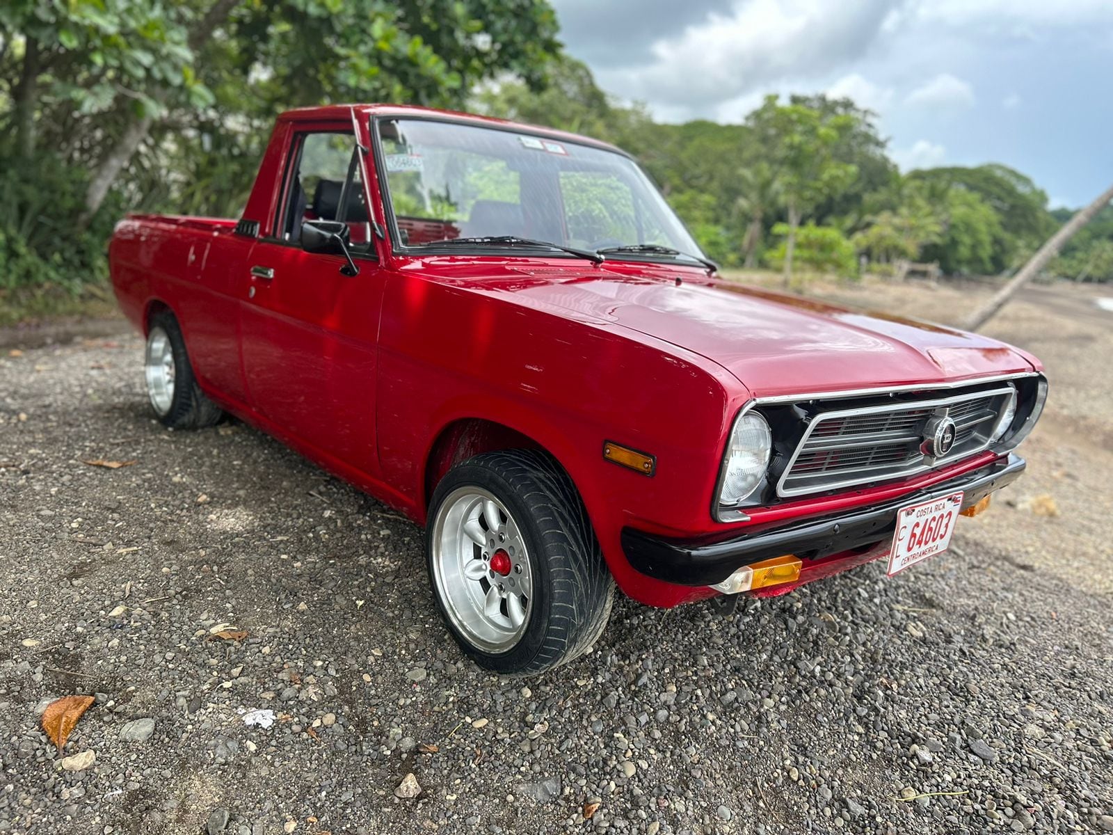 Víctor Hugo Rojas, datsun 1200, 1978, La Purruja