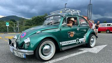 Dueño de “Ranita” disfruta cuando recorre las calles de Desamparados y dibuja sonrisas