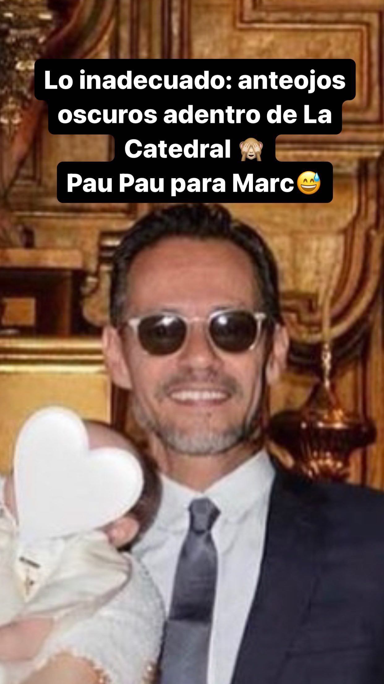 Christy Marín hizo su análisis protocolario sobre el bautizo del hijo de Marc Anthony y Nadia Ferreira. Instagram