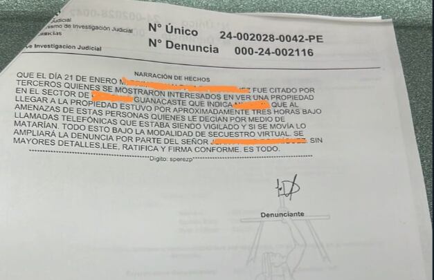 Denuncia de diputado por secuestro virtual