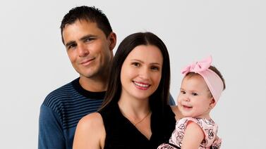 Papá tuvo una última noche muy especial junto a su bebita y esposa antes de morir en tragedia el Viernes Santo