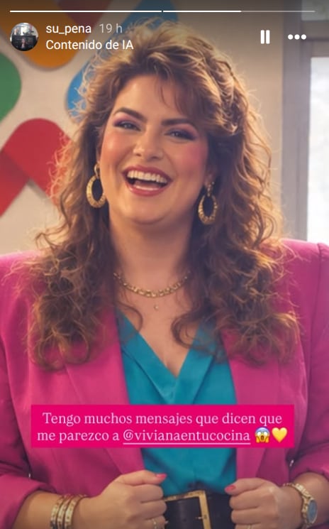 Famositicos, cantantes e influencer se unieron al trend de los 80’s.