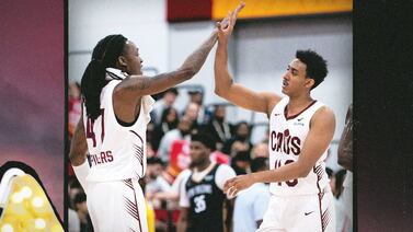 Ian Martínez volvió a jugar con los Cavaliers en la Summer League de la NBA