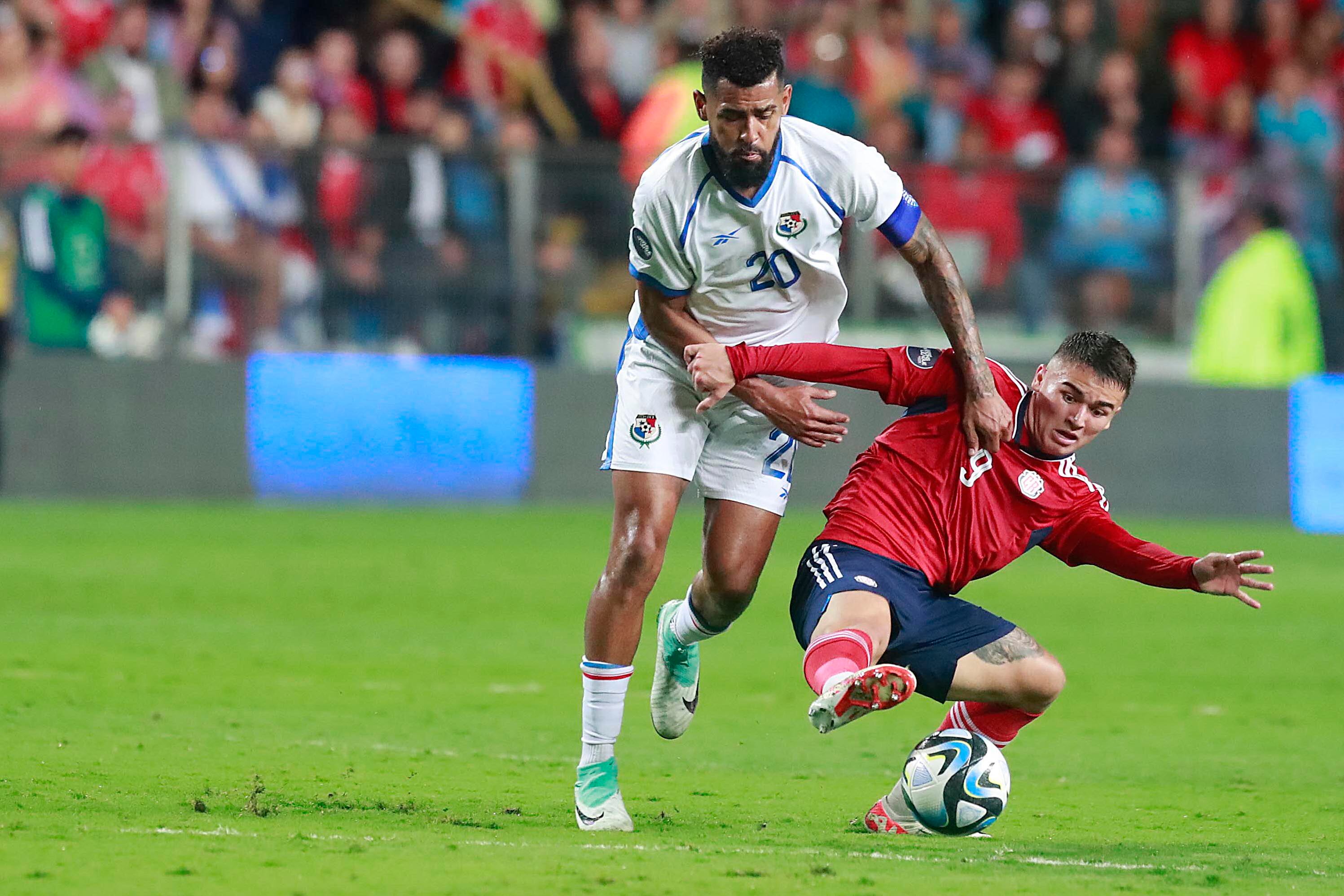 16/11/2023      Estadio Ricardo Saprissa, Tibás. La Selección Nacional de Costa Rica recibió a la Selección de Panamá, en partido de ida por los Cuartos de Final de la Liga de Naciones de Concacaf.