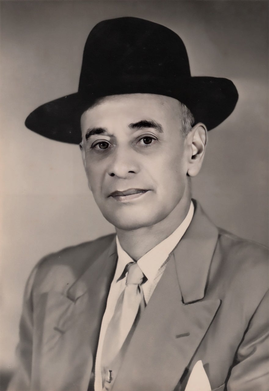 Don José Ramón Arroyo fue chófer del doctor Ricardo Moreno Cañas. Foto: Cortesía Egon Arroyo.