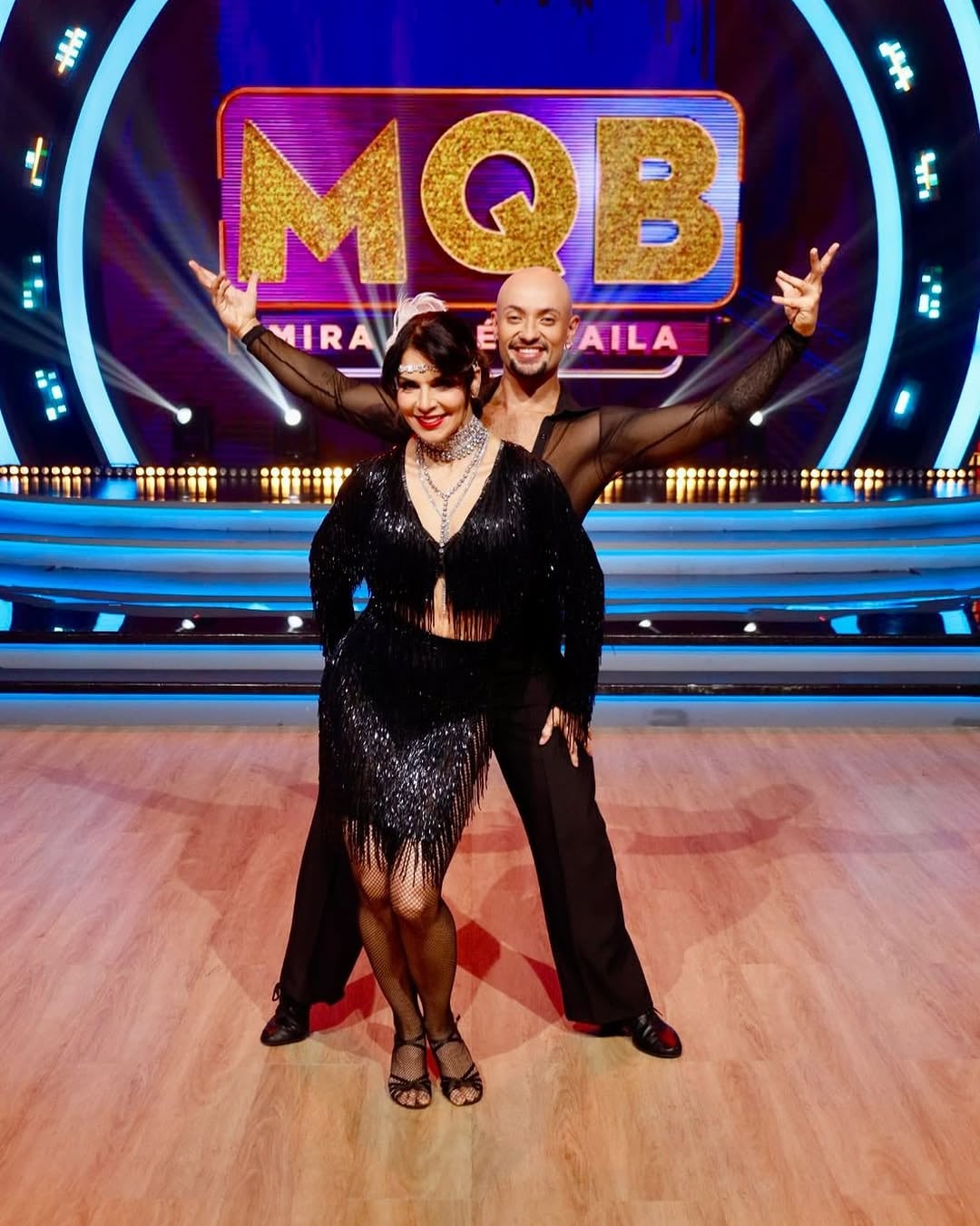 Michael Rubí y Lynda Díaz en Mira quién baila