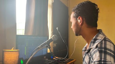 Joven encontró en la música una forma de llevar un mensaje de amor y fe pese a muchas dificultades