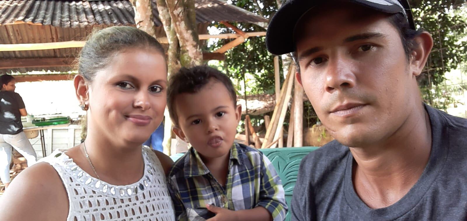 Yeudy Ulloa, joven padre que perdió a su pareja en accidente de tránsito. Foto cortesía Juan Ulloa.