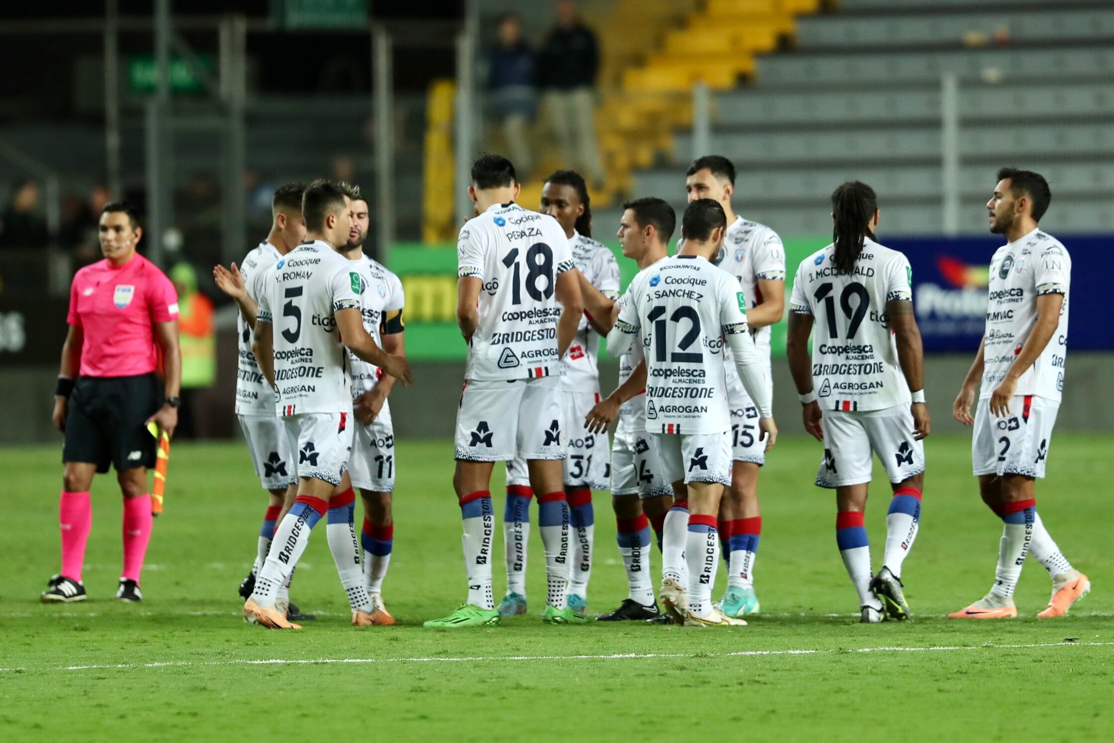 06/09/2023, San José, Tibas, Estadio Ricardo Saprissa, partido de cuartos de final del torneo de copa Dorado Bet entre el Deportivo Saprissa y San Carlos