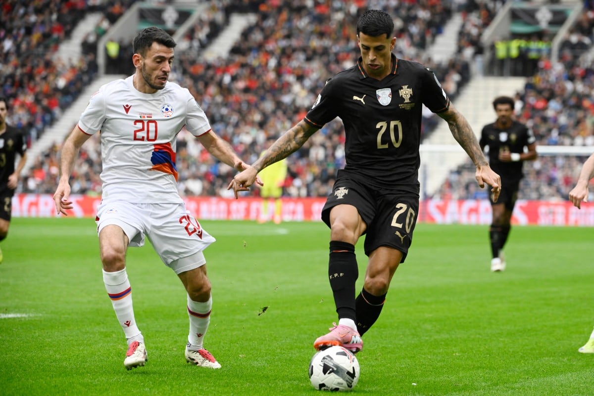 Portugal goleó 9-1 a Armenia y clasificó a la Copa del Mundo. AFP.