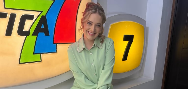 María Jesús Padra, periodista de Teletica.