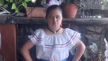 Niña con síndrome de Down que no tenía esperanzas de vida será parte de los mariscales de Alajuela Brilla