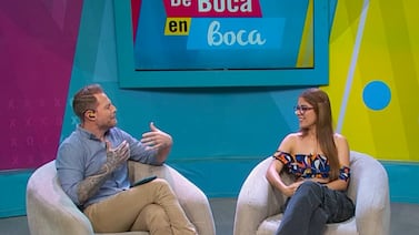 Majo Ulate cuestionó las eliminaciones de MQB al ser entrevistada por su novio Mauricio Hoffmann