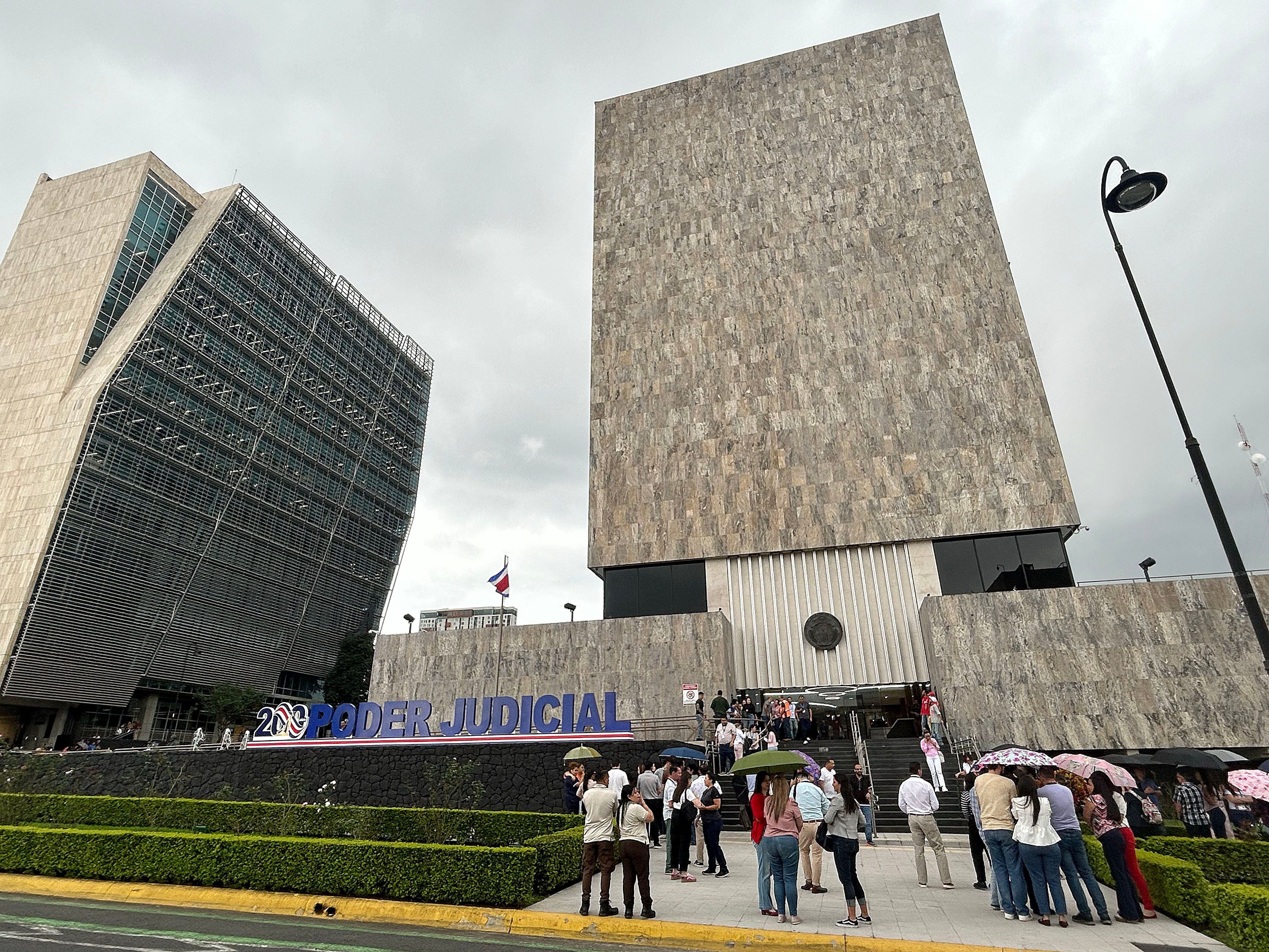 Corte Suprema de Justicia, evacuada