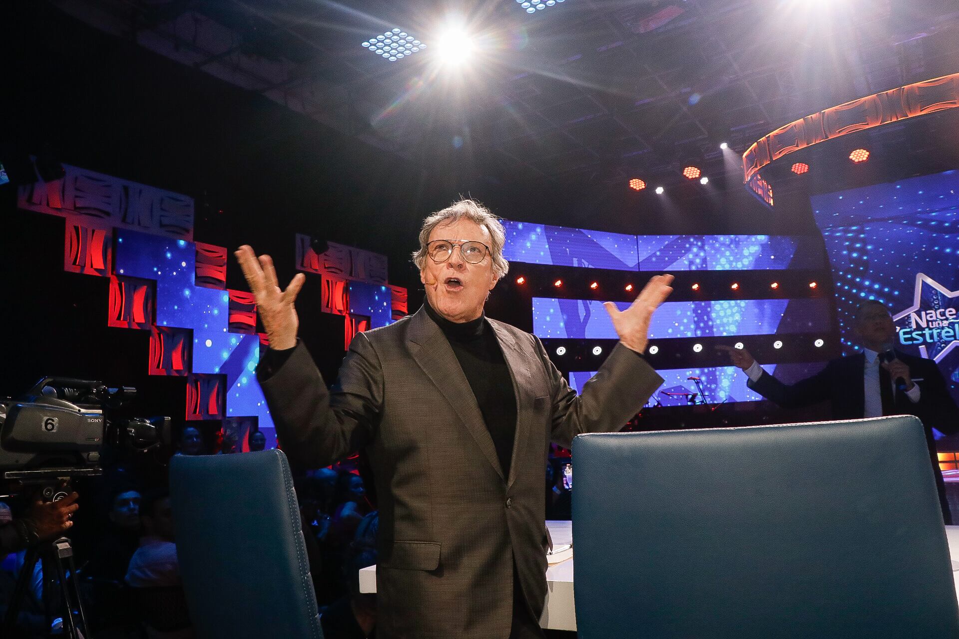 17/09/2023. Tercera Gala de Nace una estrella. Canal 7, La Sabana. San José. Fotografía: Lilly Arce. En la fotografía: Ricardo Padilla.