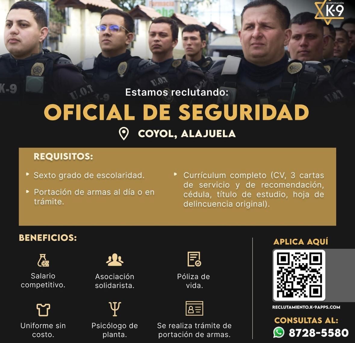 empleo en seguridad