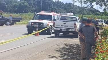 Muchacha de 18 años muere atropellada por un carro en Pérez Zeledón