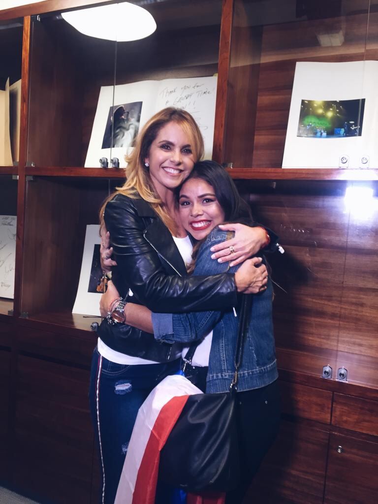 Alanis Ramírez es la presidenta del fan club de Lucero en Costa Rica. Cortesia.