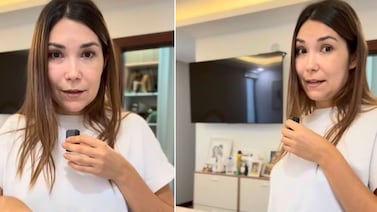 Vea qué diferentes las placas de la columna de Ginnés Rodríguez tras su operación