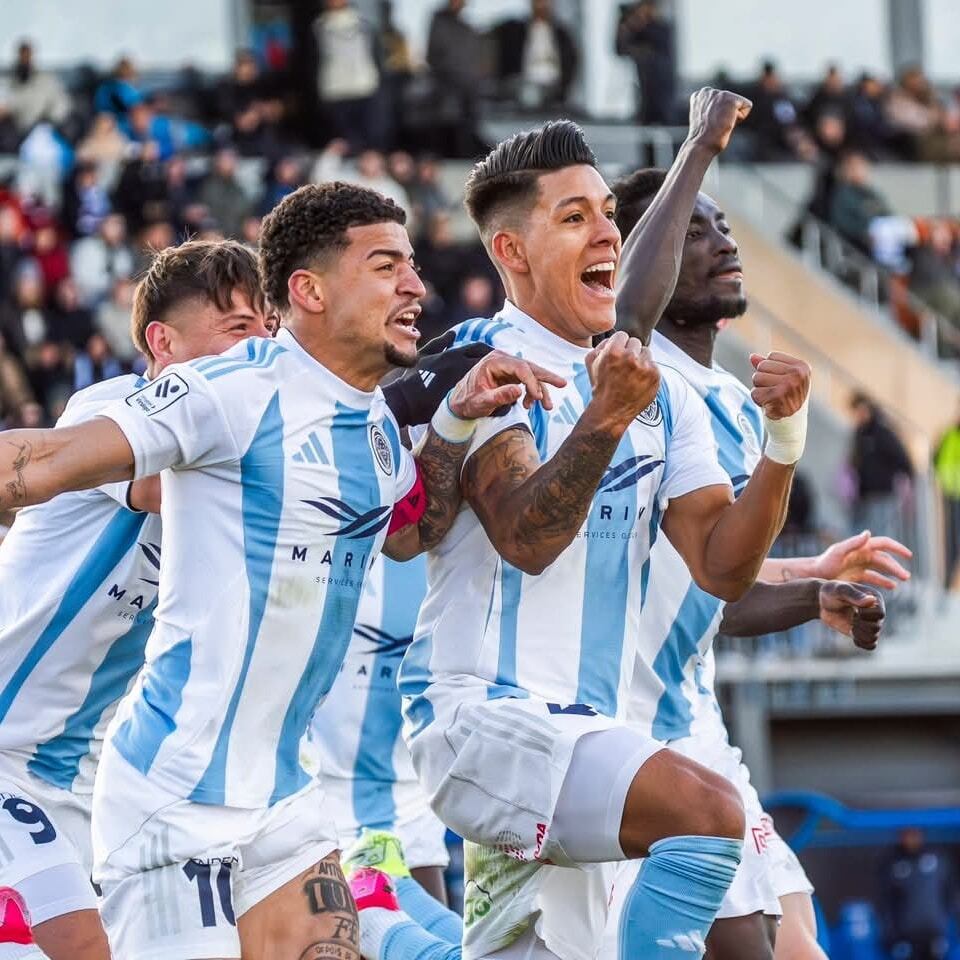 Orlando Galo anotó el gol de la victoria de su equipo, el Riga de Letonia. Instagram La Legión.