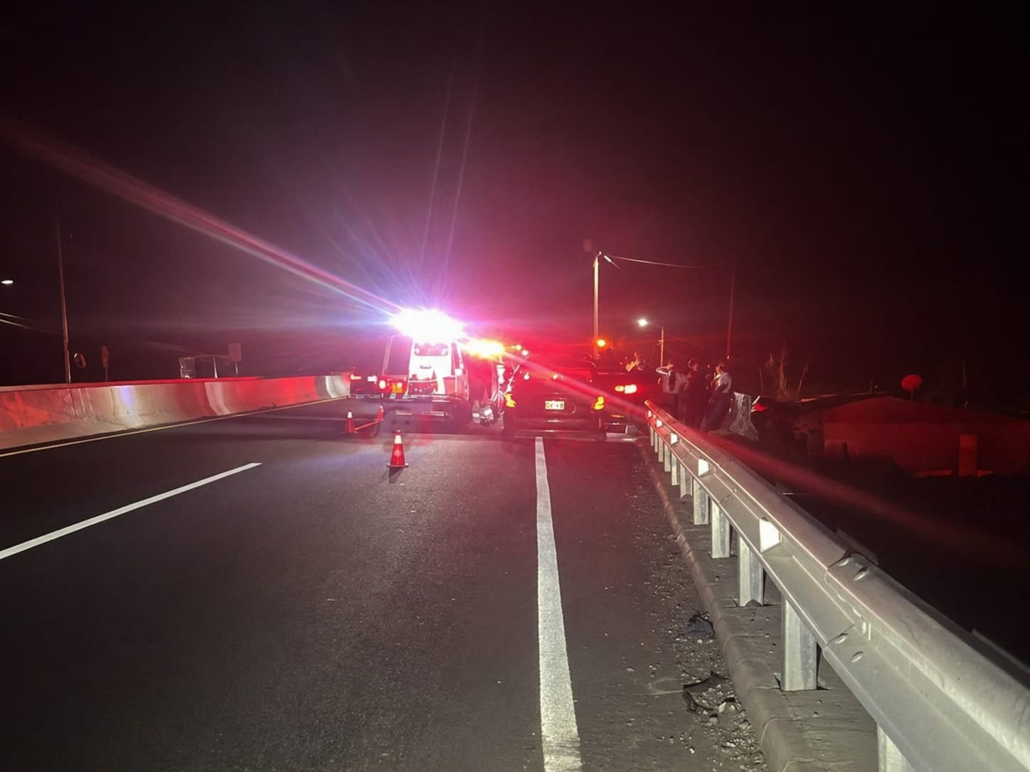 Un hombre se bajó de su carro y murió atropellado en la Ruta 32. Foto: El Bataneño Noticias y Más