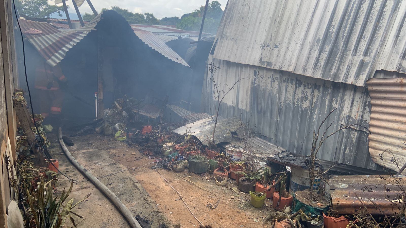 Incendio en Desamparados