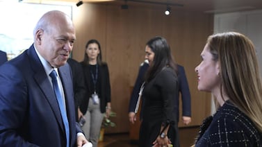 Esto dijo Yara Jiménez sobre su encuentro con Orlando Aguirre, presidente de la Corte