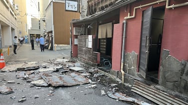Terremoto de magnitud 7,1 en Japón colapsa un centro comercial: hay varios desaparecidos