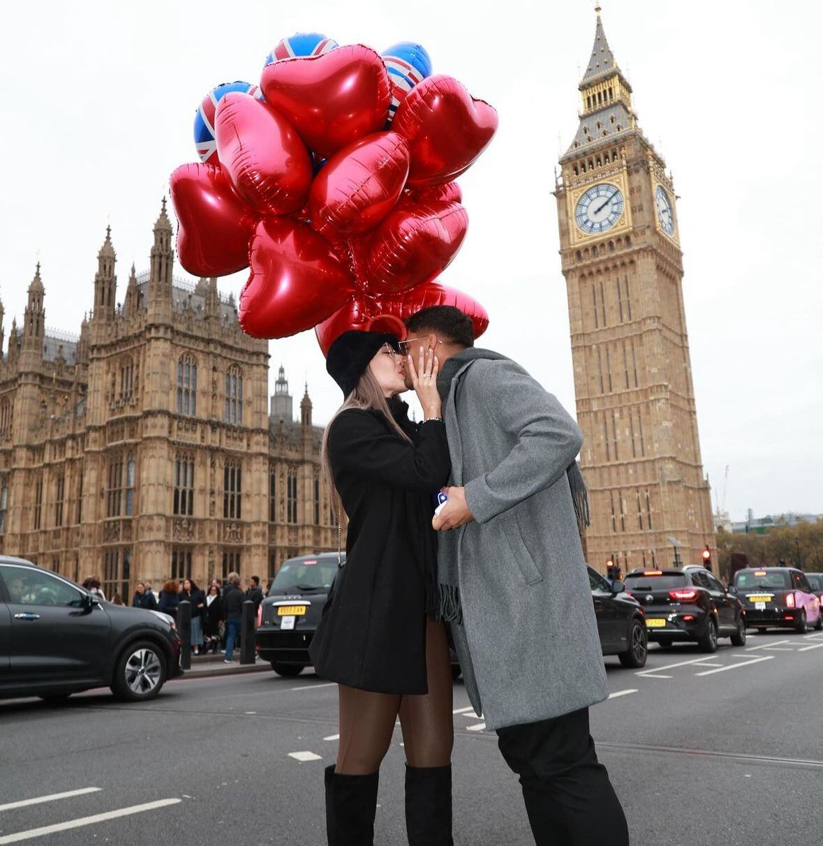Kevin Chamorro y Ashley Arguedas