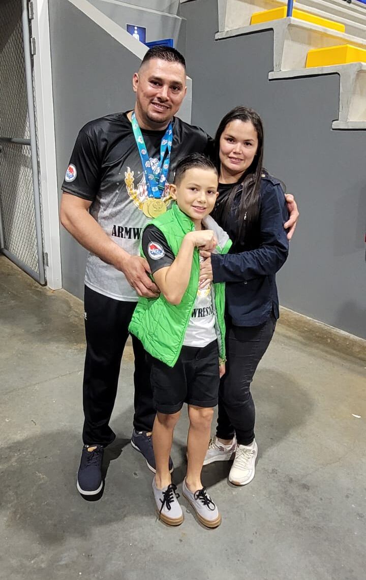 Douglas Molina, deportista paralímpico. Facebook Federación de Pulsos.