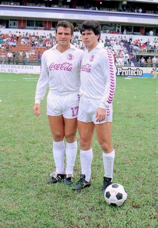 José Jaikel, exdelantero de la Selección Nacional. Foto tomada de Costa Rica Retro Fútbol.