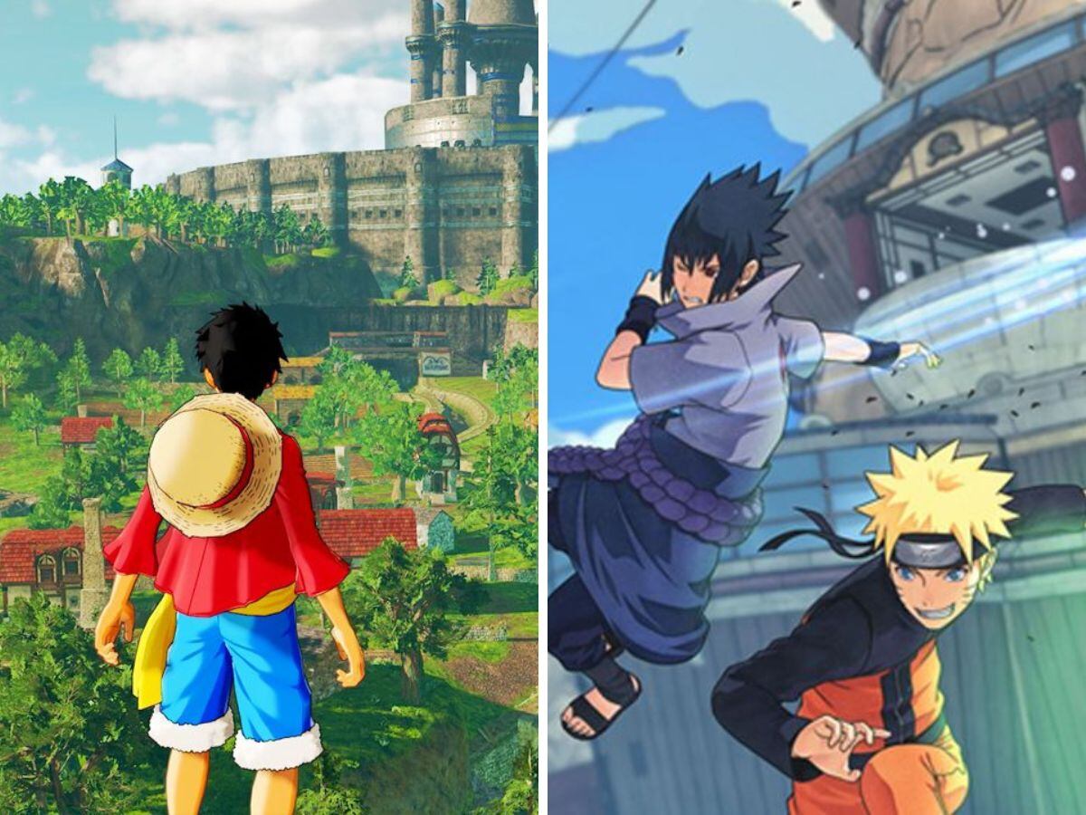One Piece y Naruto se mantienen en lo más alto del mundo del anime y el manga, pero ahora quedan fuera del mundo de los videojuegos. Crédito: Bandai Namco.