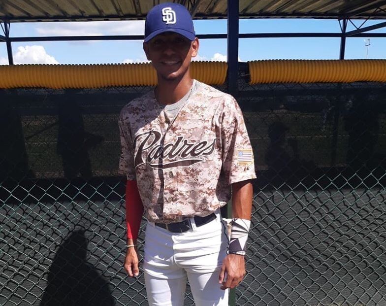 El pelotero costarricense Jake Pérez se fue a República Dominicana hace cinco meses. Foto: Cortesía