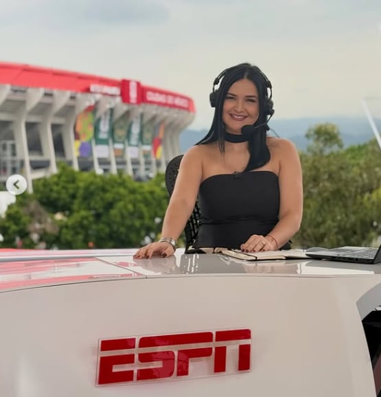 Natalia Álvarez, periodista de ESPN México
