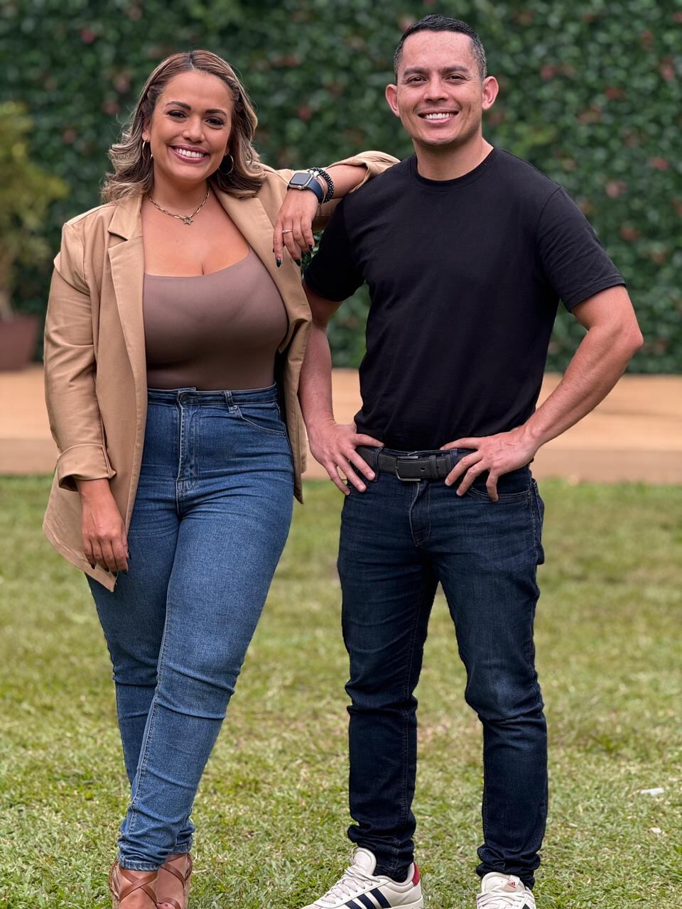 Melissa Umaña y Diego Vargas