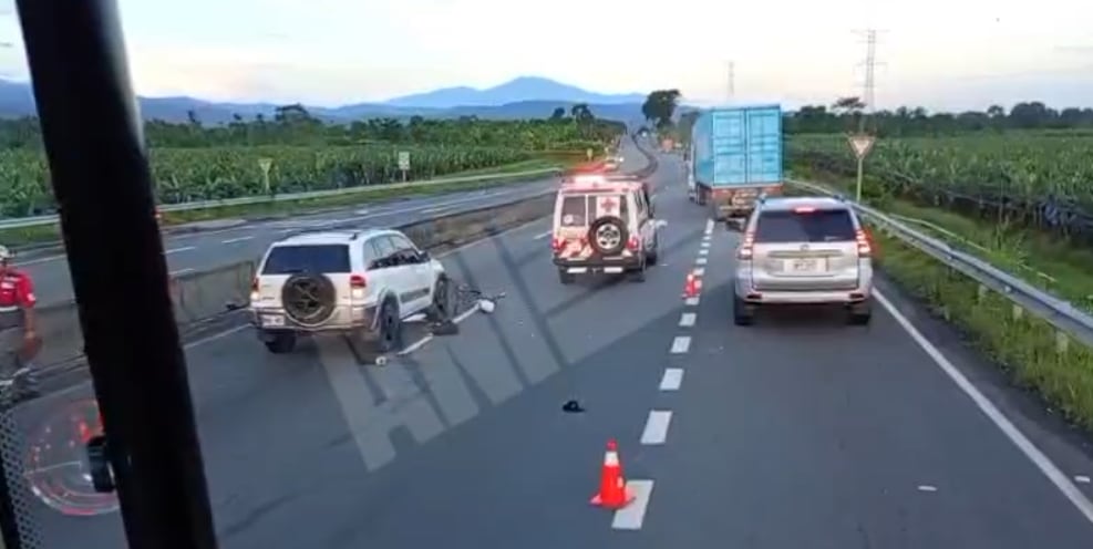 El fatal accidente ocurrió la madrugada de este martes. Foto ANI.