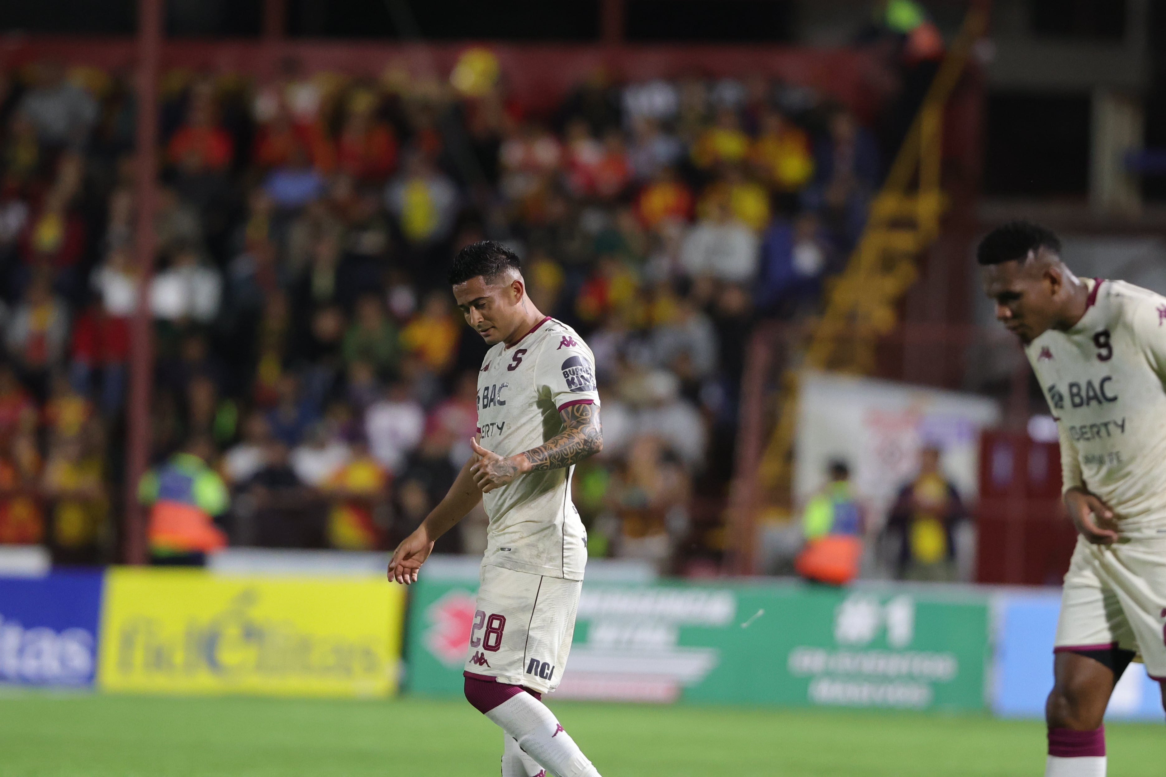 17/09/2025/ Juego entre el Club Sport Herediano vs Saprissa por el torneo apertura 2025 de la Liga Promerica en el estadio Carlos Alvarado  / foto John Durán