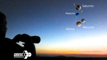 Este fin de semana tendrá el privilegio de observar un fenómeno poco común que se verá en el cielo