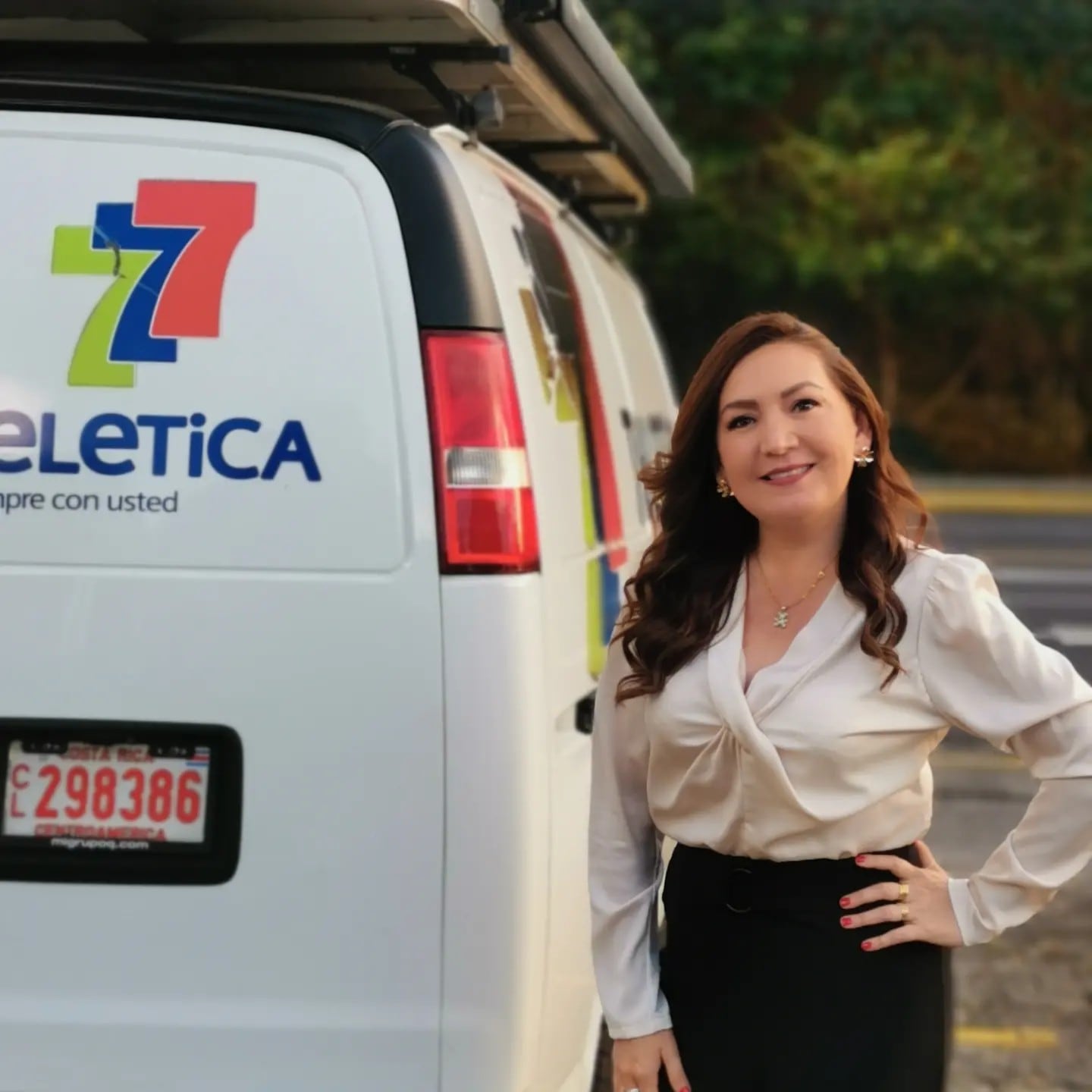 Yessenia Alvarado, periodista de Telenoticias.