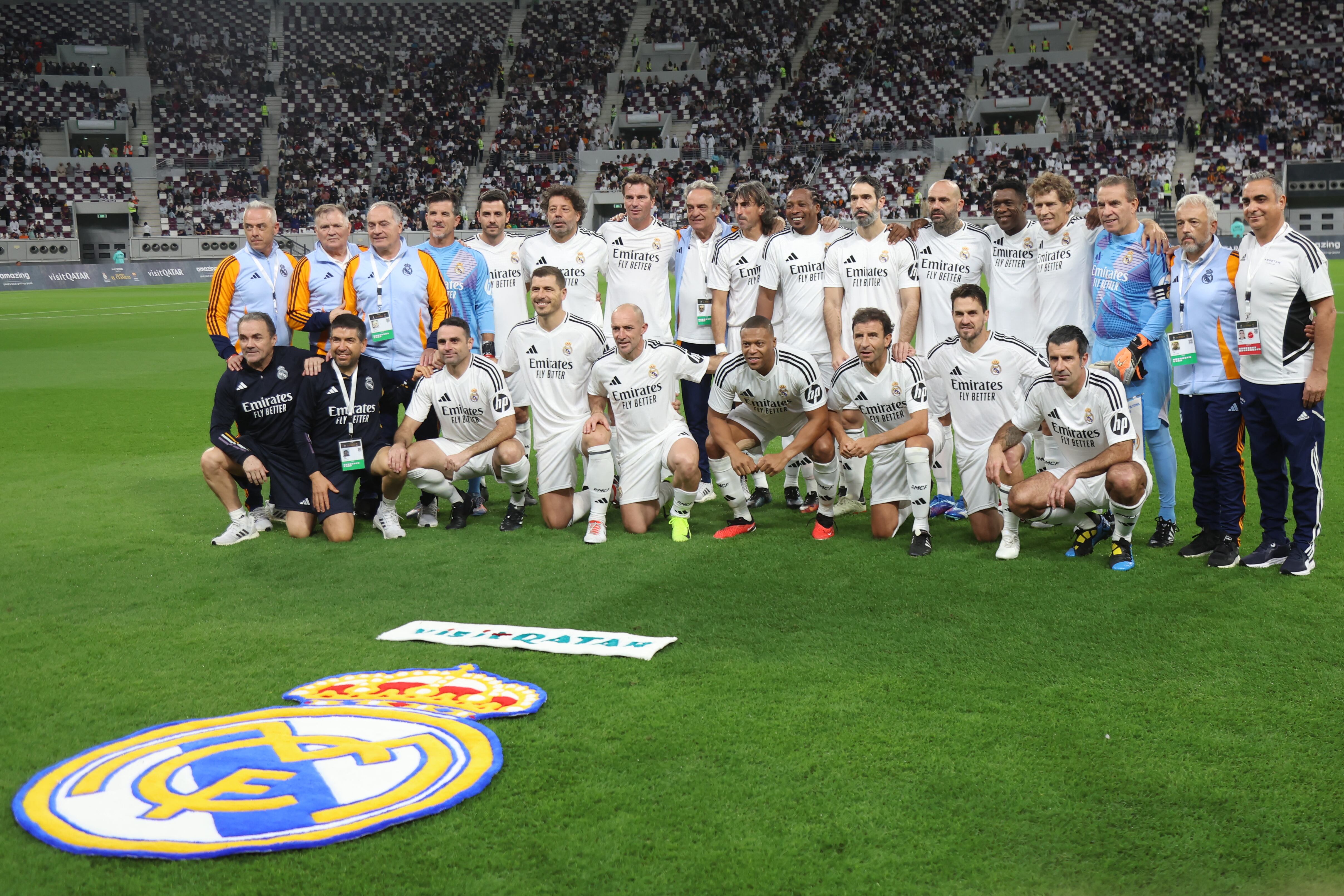 Las leyendas del Real Madrid se preparan para un nuevo clásico internacional.