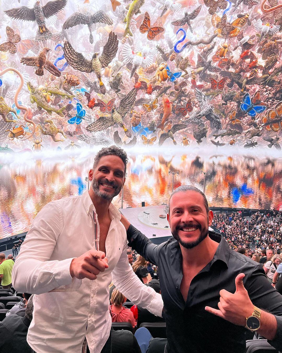 Yiyo Alfaro y Bismarck Méndez