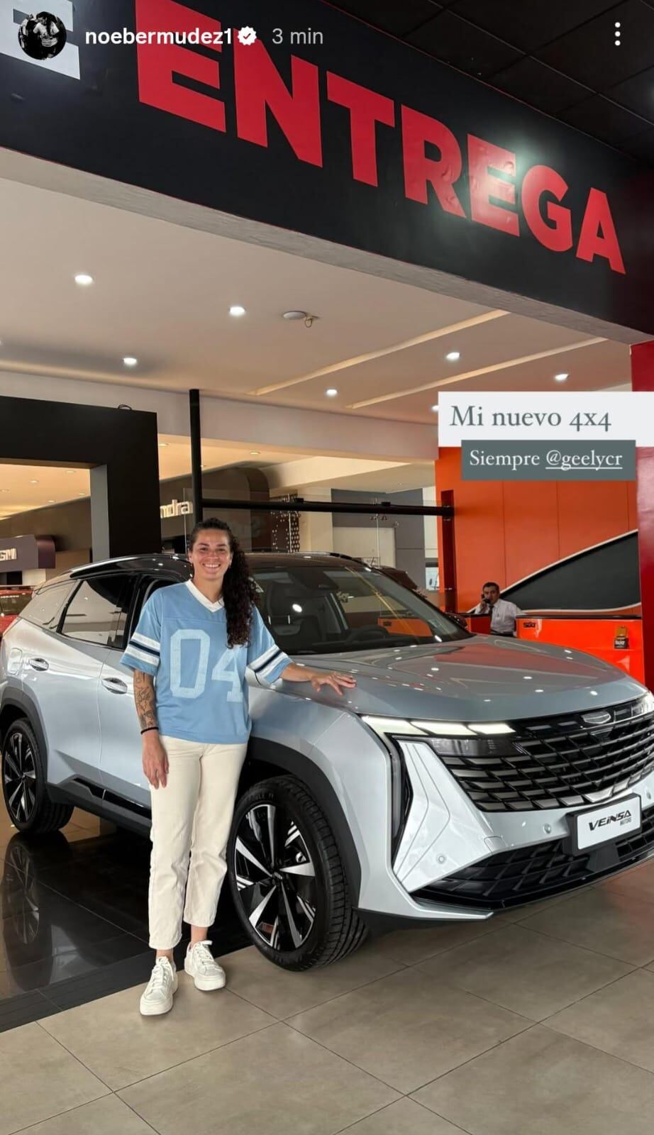 Noelia Bermúdez presumió a su nuevo amor. Instagram Noelia Bermúdez.